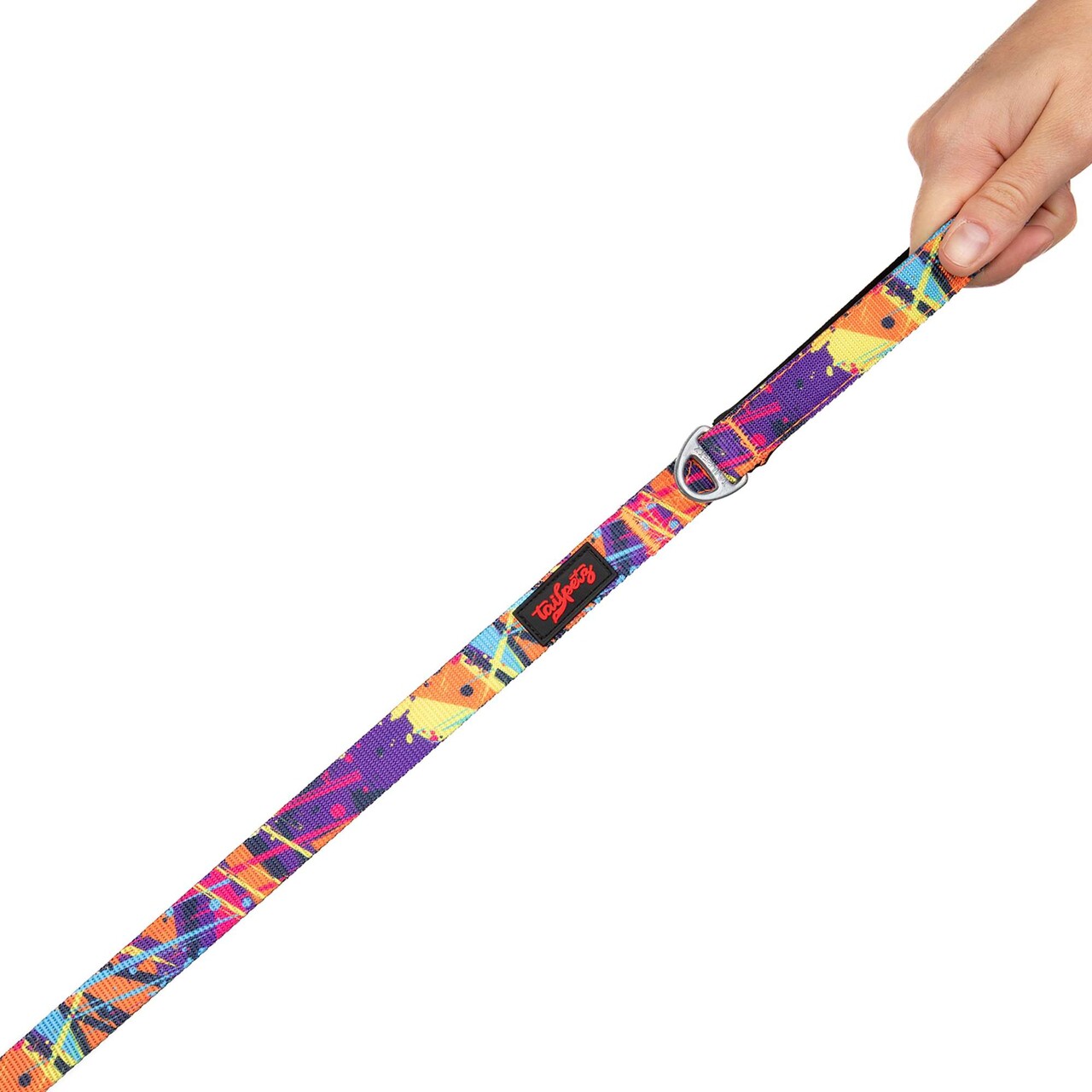 Lesă pentru câini, Paws &amp; Whiskers, Splash Medium, Poliester, Multicolor - imagine 3